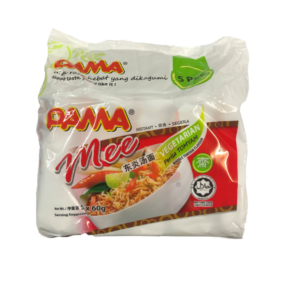 Pama Vegetarian Tom Yum Noodles 60g x 5s (V)