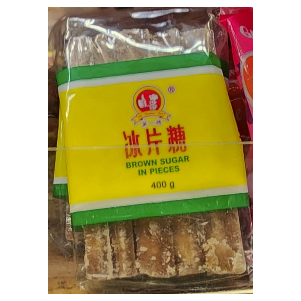 No1 Brown Sugar In Pieces 400g (V)