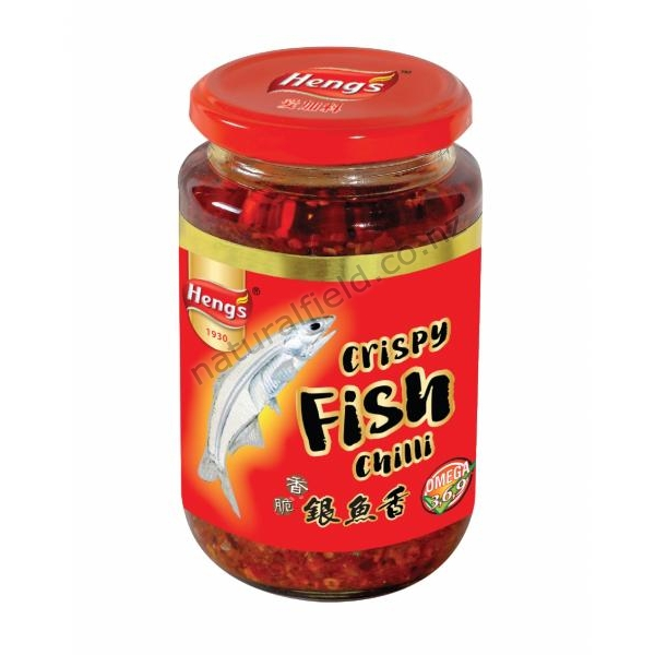 Heng's Crispy Fish Chilli Sauce 340g