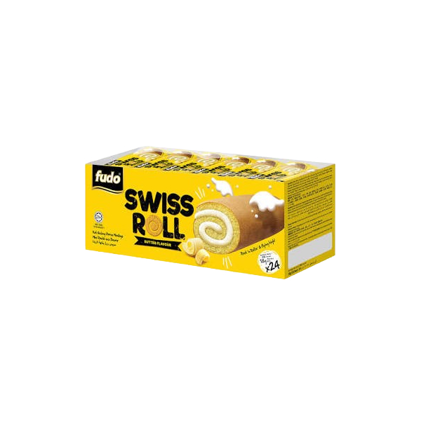 Fudo Swiss Roll Butter 18gm x 24pcs