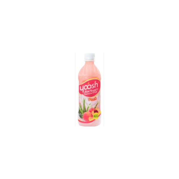 Yoosh Aloe Yoghurt Drink Peach 500ml