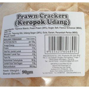 Prawn Crackers (Keropok Udang) 90g