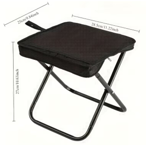 Lightweight Folding Camping Stool &ndash; Aluminum Alloy Portable Outdoor Seat