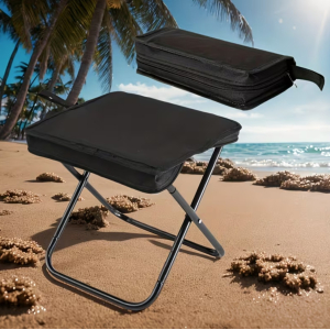Lightweight Folding Camping Stool &ndash; Aluminum Alloy Portable Outdoor Seat