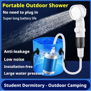Portable Camping Shower Kit with 3 Modes