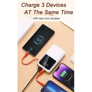 20000mAh PD45W Fast Charging Power Bank &ndash; Portable Charger for USB Devices