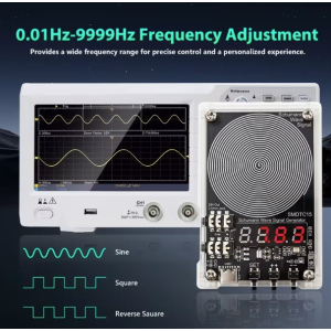 Compact 0.1Hz-100kHz Schumann Resonance Generator | 7.83Hz Pulse Audio Device