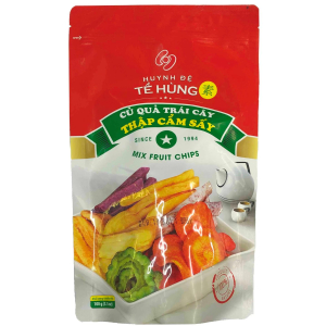 Mix Fruit Chips Dry Veg & Fruit Snack 100g (V)