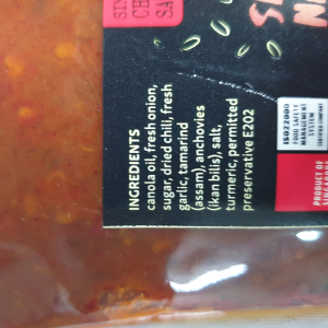 Nasi Lemak Chilli Sauce 1Kg