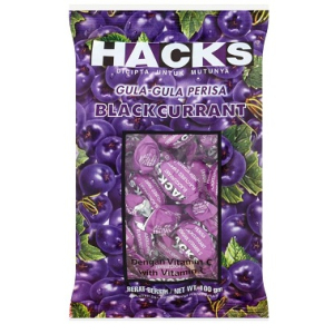 Hacks Cough Lozenges Blackcurrant 100g