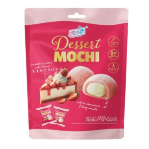 Yuki Mochi Strawberry Cheesecake 120g
