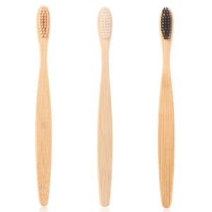 8 x Eco Friendly Bamboo Toothbrushes (Medium Bristle)...