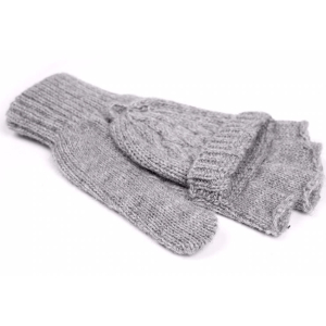 Fingerless Hand Mittens Gloves with Finger Caps Covers Beanies