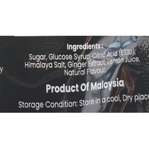 Himalaya salt 15g Ginger + Lemon 12 x 6&rsquo;s