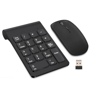 Mini Wireless USB 18 Key Numeric Keypad + Mouse - Port...