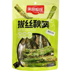 Crisps Snacks Candied Okra 108g