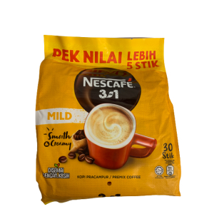 Nescafe Blend & Brew Mild 18G x 25's + 5's (Yellow)...