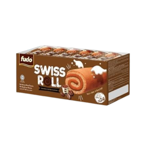 Fudo Swiss Roll Tiramisu 18gm x 24pcs