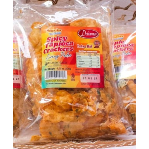 Deliamor Spicy Tapioca Crackers / Cireng Pedas 200g...
