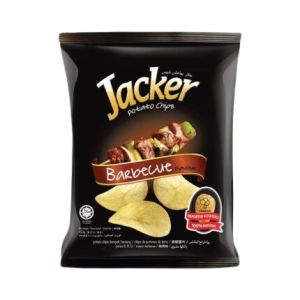 Jacker Potato Chips BBQ 60gm 12pcs per bag