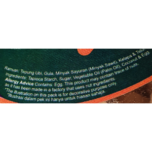 Kuih Bangkit coconut Cookie 120g