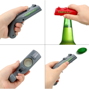 Cap Gun Bottle Opener - Assorted Colours