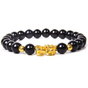 Feng Shui Pixiu Wealth Good Luck Bracelet Unisex