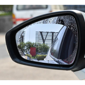 Anti-Fog Film 10cm x 15cm for Side Mirrors, Outdoor mirrors, motorbike, trucks