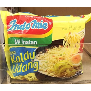 Indomie Prawn Broth Kaldu U Dang Instant Noodles Soup ...