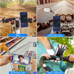 Phone Silicone Holder for Bikes, Scooters, Baby Prams,...