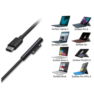 Surface Pro 3 4 5 6 7 USB-C Charging Cable 15V