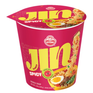 Jin Ramen Cup Noodles -Spicy 65g (V)