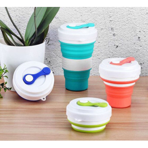 Silicone Collapsible Travel Cup 550ml