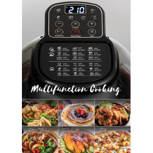 Buffalo Stainless Steel Smart Air Fryer 2.0 - Pro Chef Plus