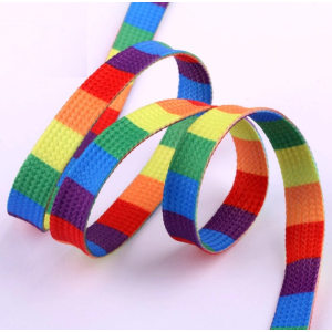 Rainbow Shoelaces 120cm, or 150cm