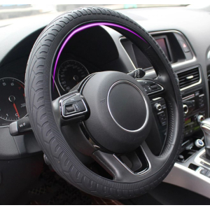 Silicone Steering Wheel Cover - Better Grip, Tyre Embo...