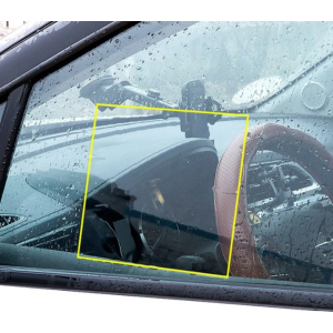 Anti-Fog Film for Side Mirrors, Outdoor mirrors, motorbike, trucks, 16cm x 20cm