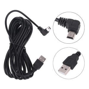 3.5m Mini-A USB Cable - 3.5metres for gaming, dash cam...