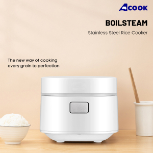 ACook Smart Stainless Steel 6 Cups Rice Cooker