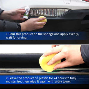 120ml Hydrophobic Vinyl Coating - Restore old fading plastic, vinyl, dash