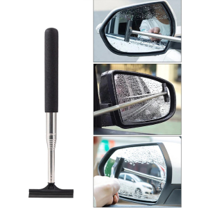 Retractable Telescopic Mini Squeegee For Car Mirrors, Glass, Windows, Wiper