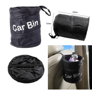 Car Rubbish Bin + Tissue Box Holder Combo