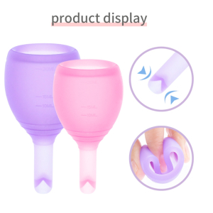 30ml Women's Menstrual Cup with Discharge Valve