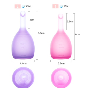 30ml Women's Menstrual Cup with Discharge Valve