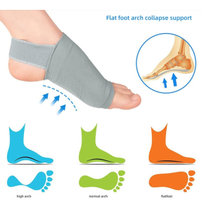 1 Pair Arch Support Sleeves Plantar Fasciitis Heel Spu...