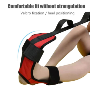 Calve & Hamstring Leg Stretcher tight muscles ligaments cramps pain relief