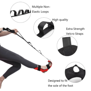 Calve & Hamstring Leg Stretcher tight muscles ligaments cramps pain relief