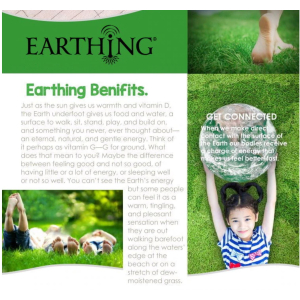 Earthing Conductive Grounding Mat 26cm x 68cm Desk, Yoga, Tarot, Meditation