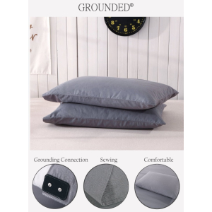 Earthing Conductive Grounding Pillow Case - Queen