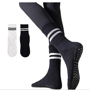 Non-Slip Mid High Socks - Pilates, Yoga Pilates, Gym, ...